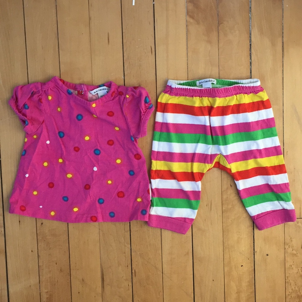 Marimekko 2-piece outfit size 3M